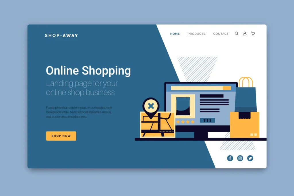 devlopment of e-commerce website