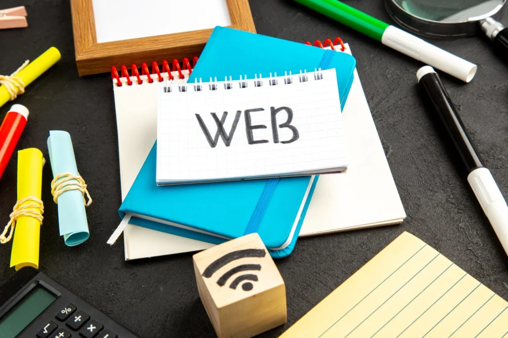 Professional business website shown on laptop and mobile